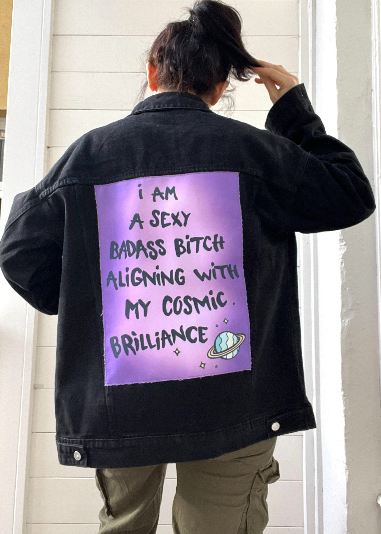 Badass Bitch/Fabric patch