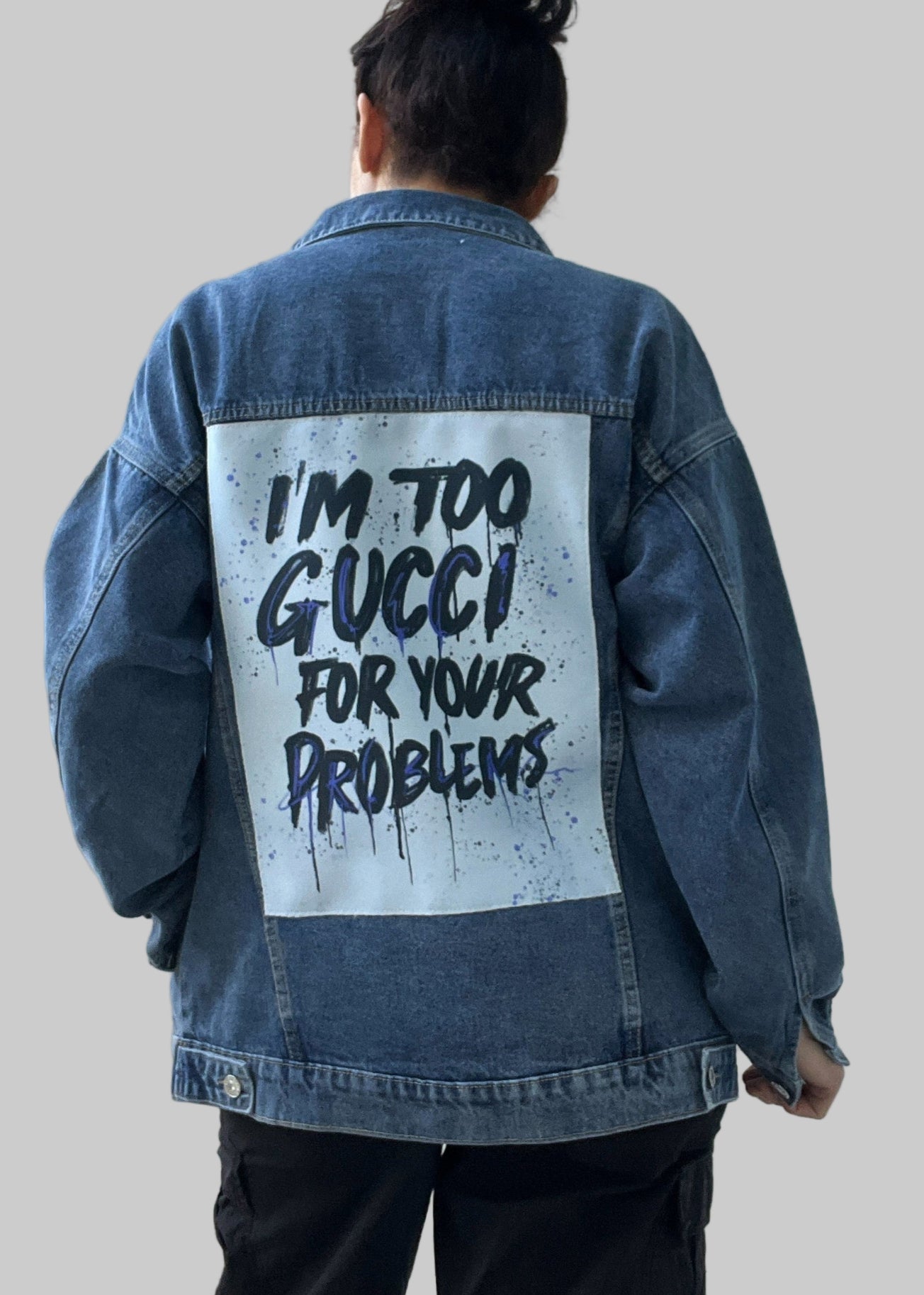 I'm too Gucci/Fabric patch