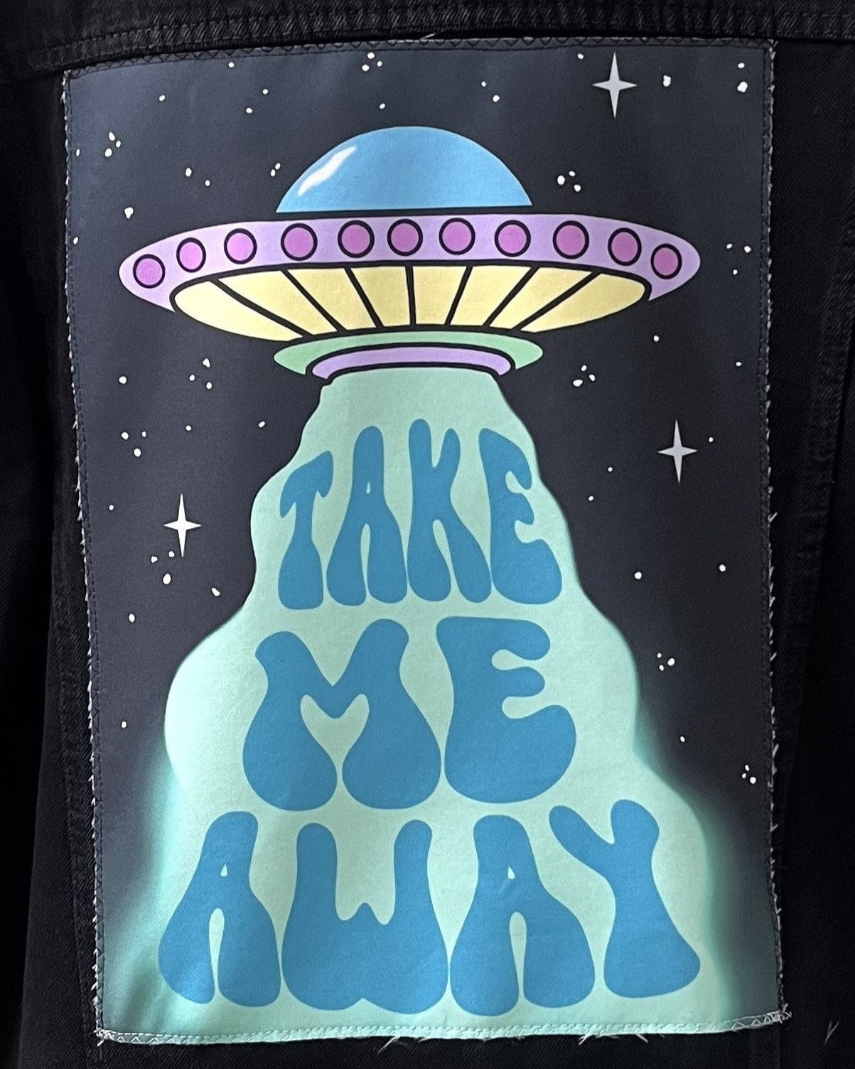Take me Away/Fabric patch