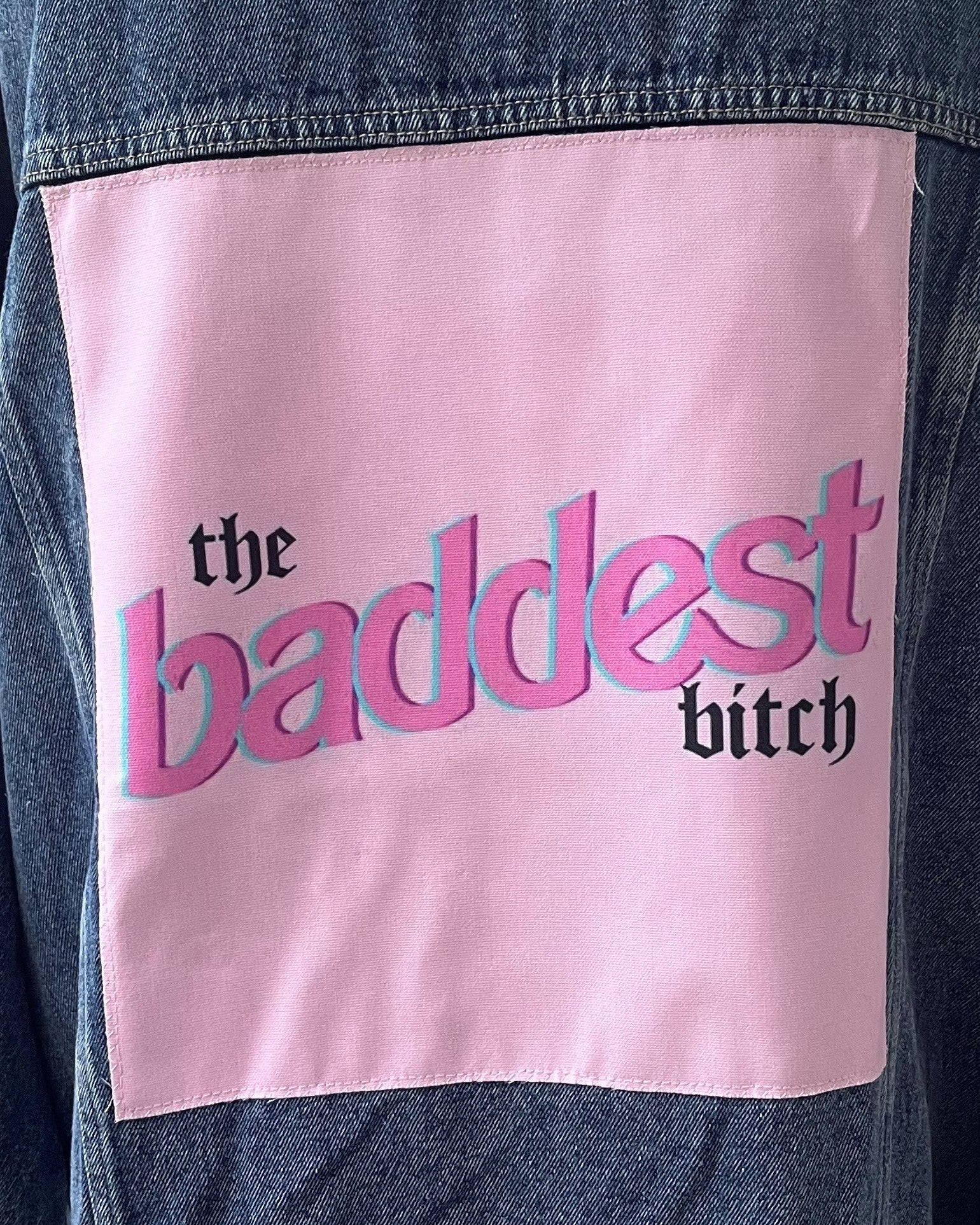 The Baddest/Fabric patch