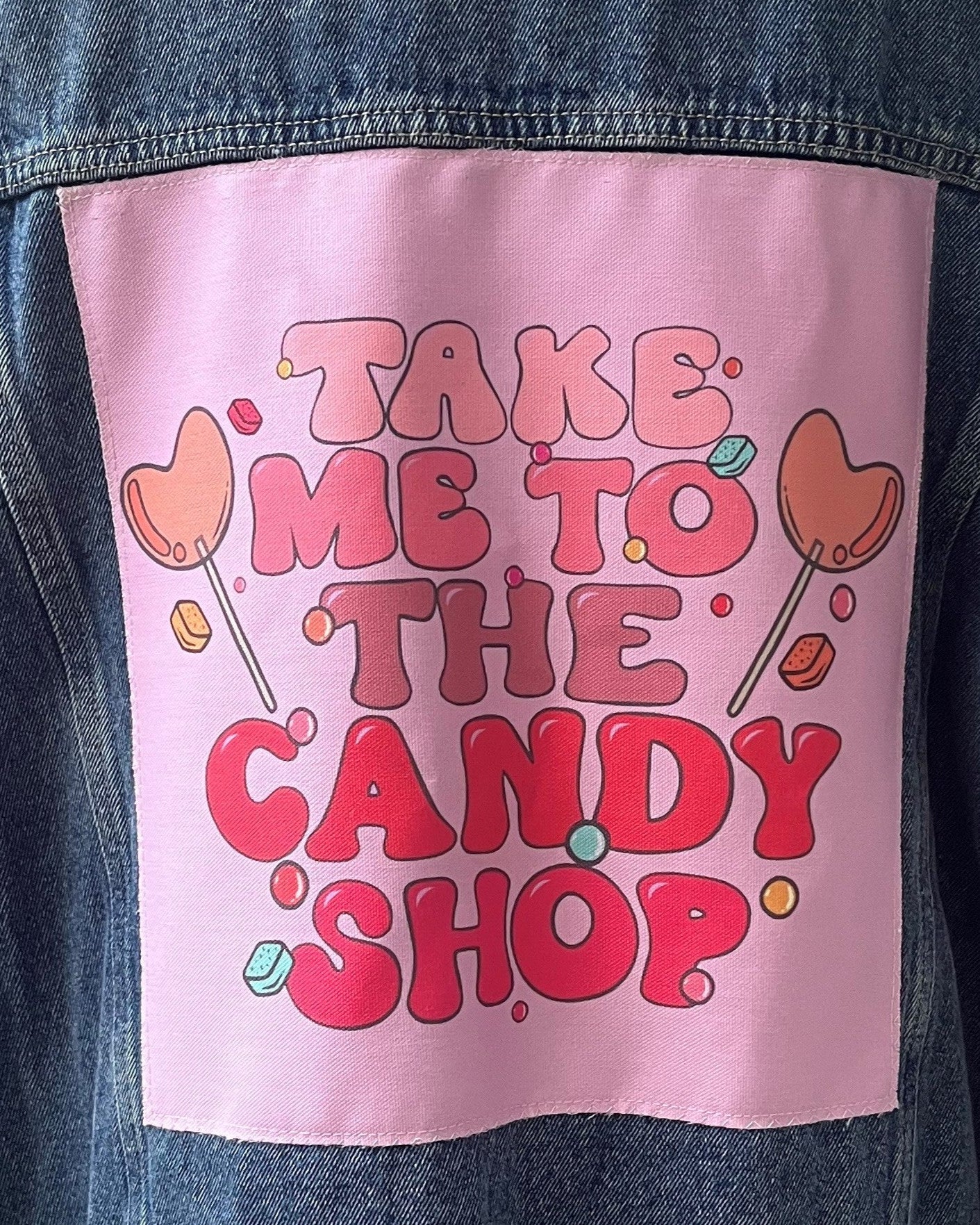 Candy Shop/Fabric patch