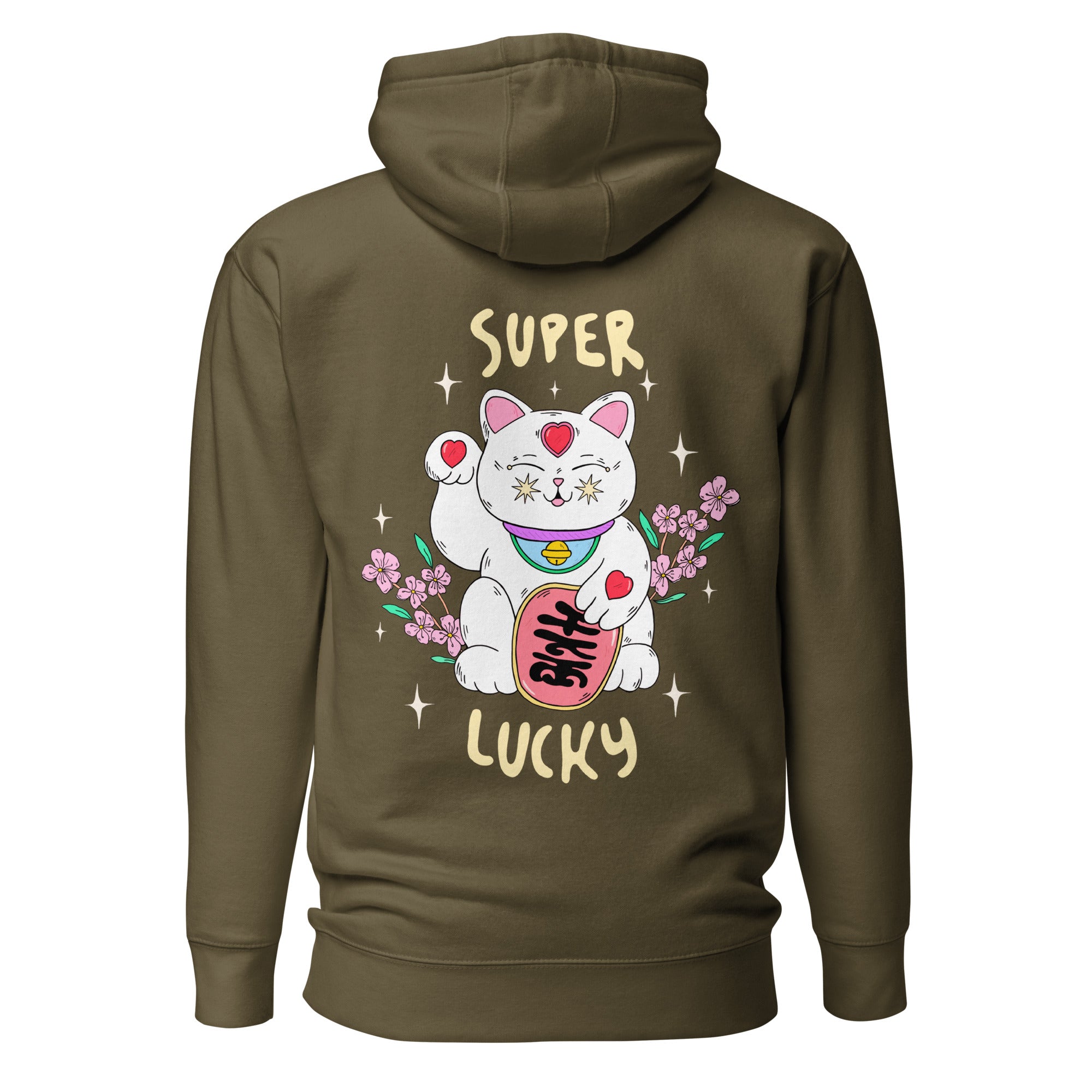 Super Lucky Cat Unisex Hoodie