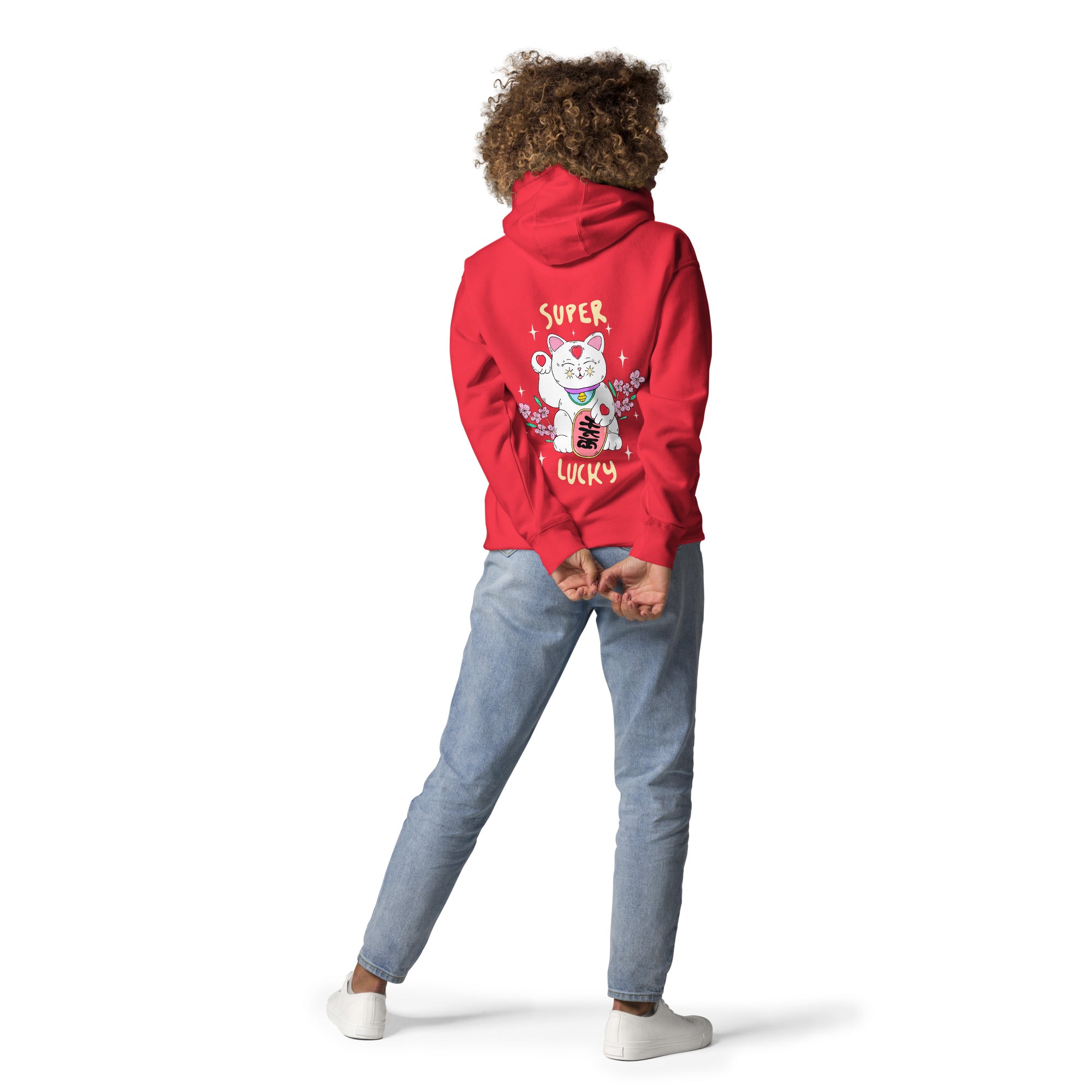 Super Lucky Cat Unisex Hoodie