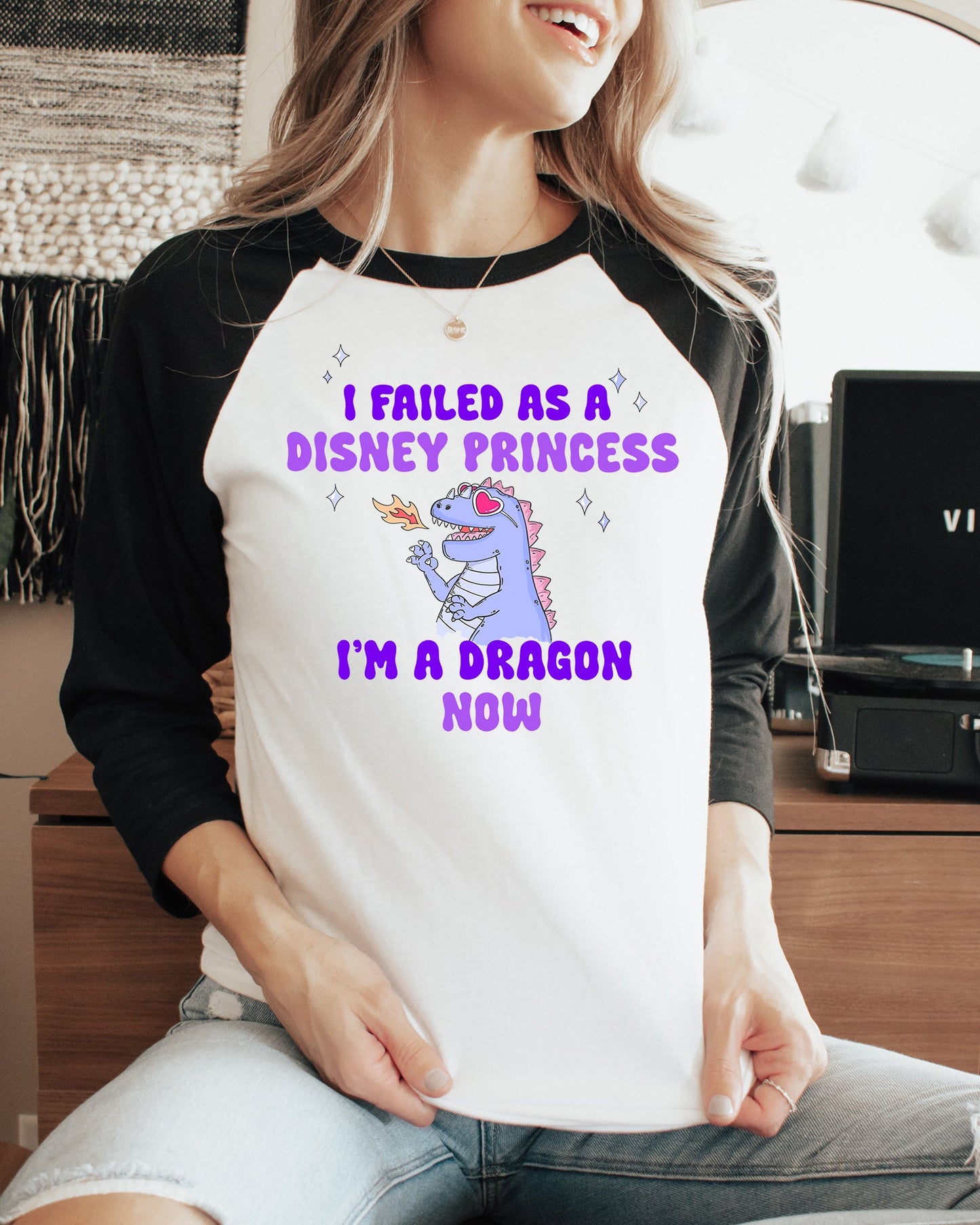 Dragon T-shirt 3/4 Sleeves