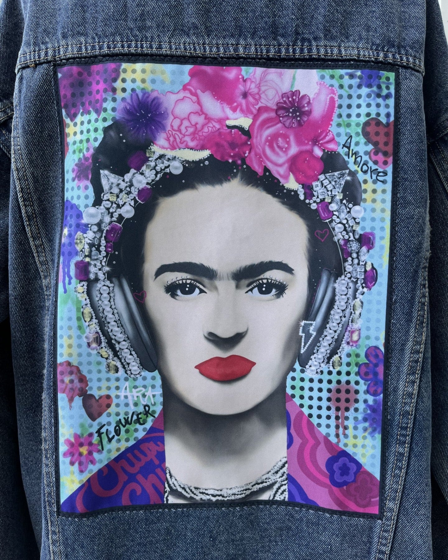 Frida Headphone/Fabric patch