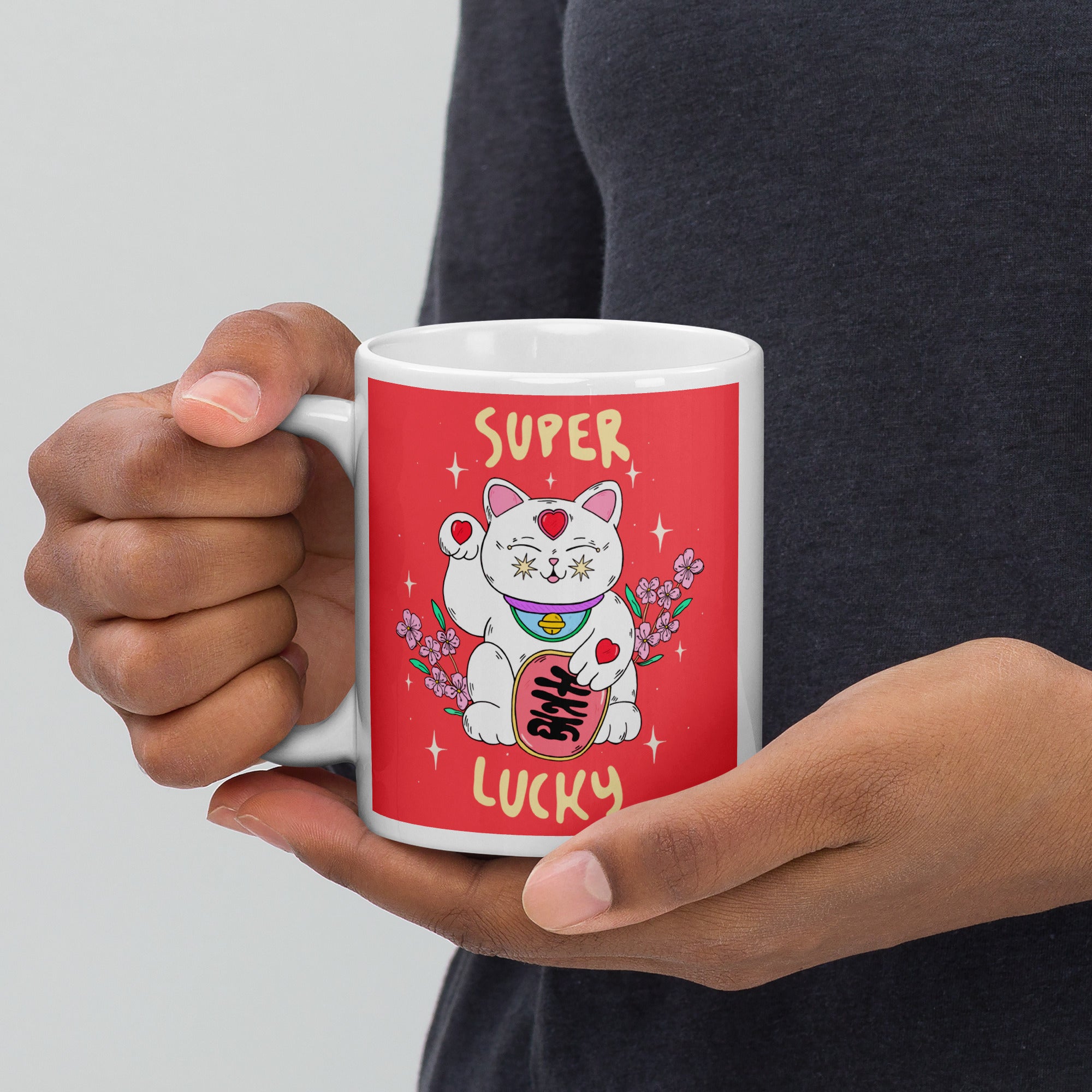 Lucky Cat Mug