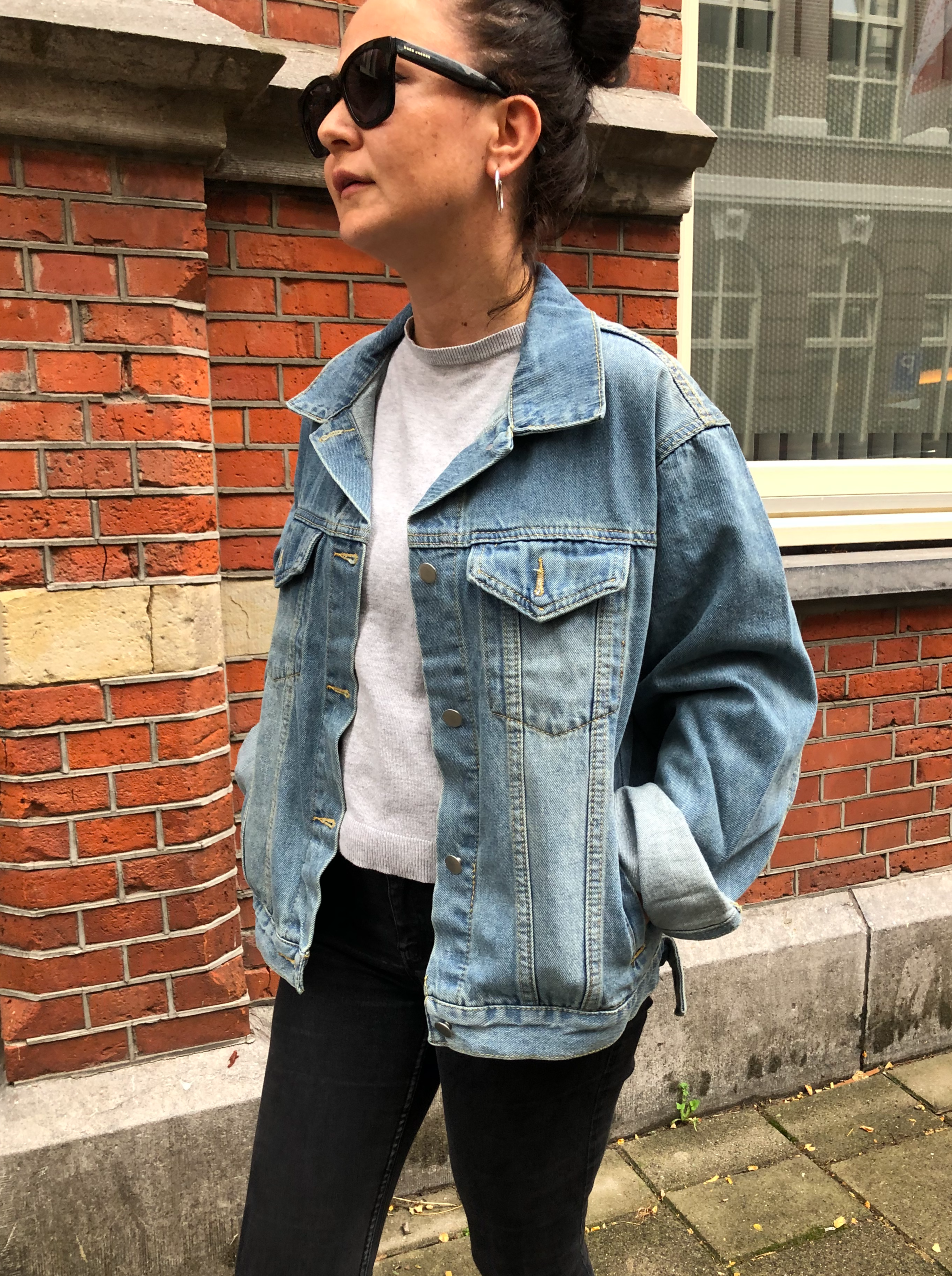 Leopard Denim Jacket