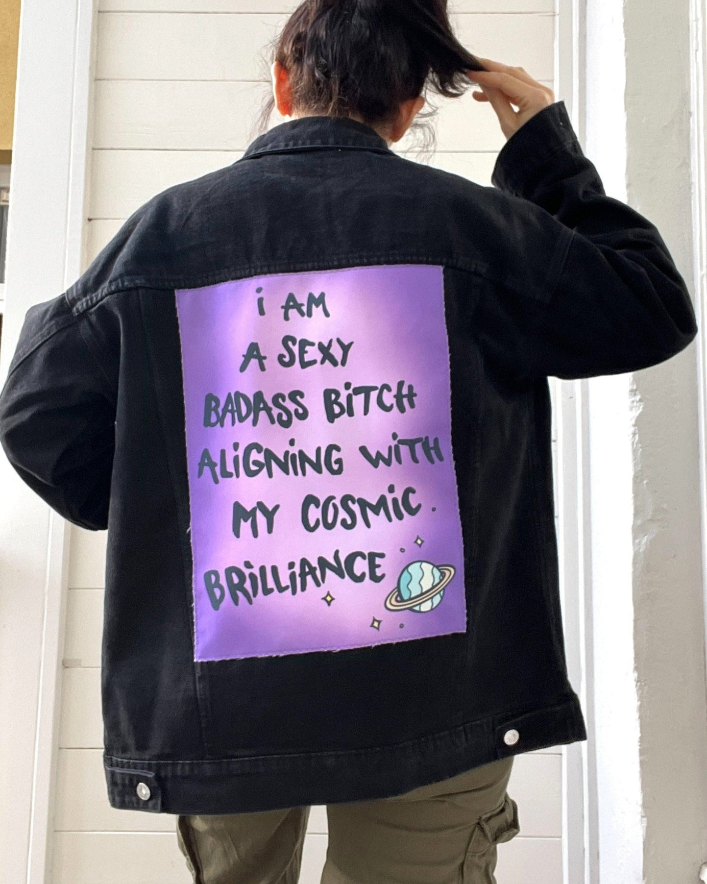 Badass Bitch/Fabric patch