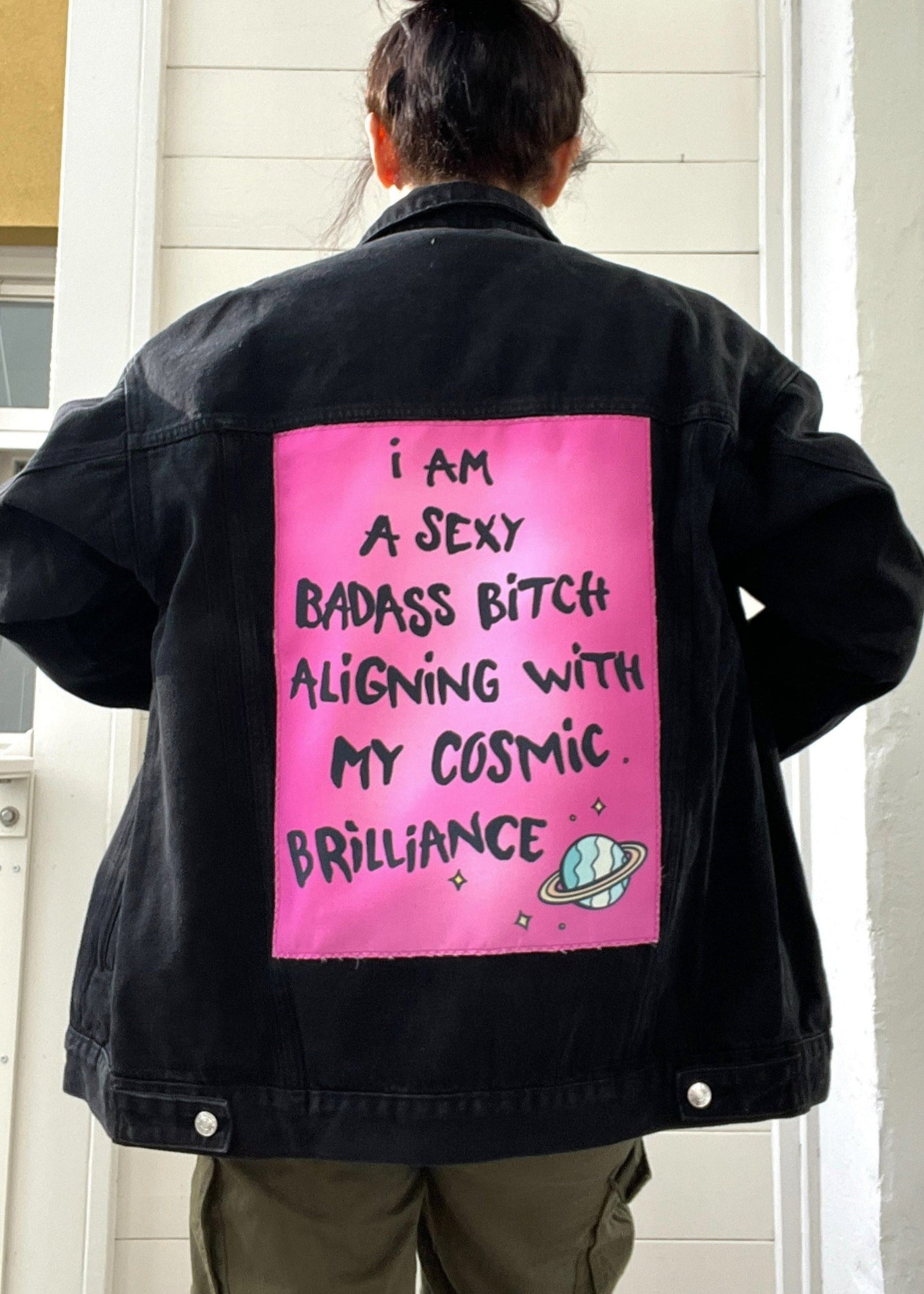 Badass Bitch/Fabric patch