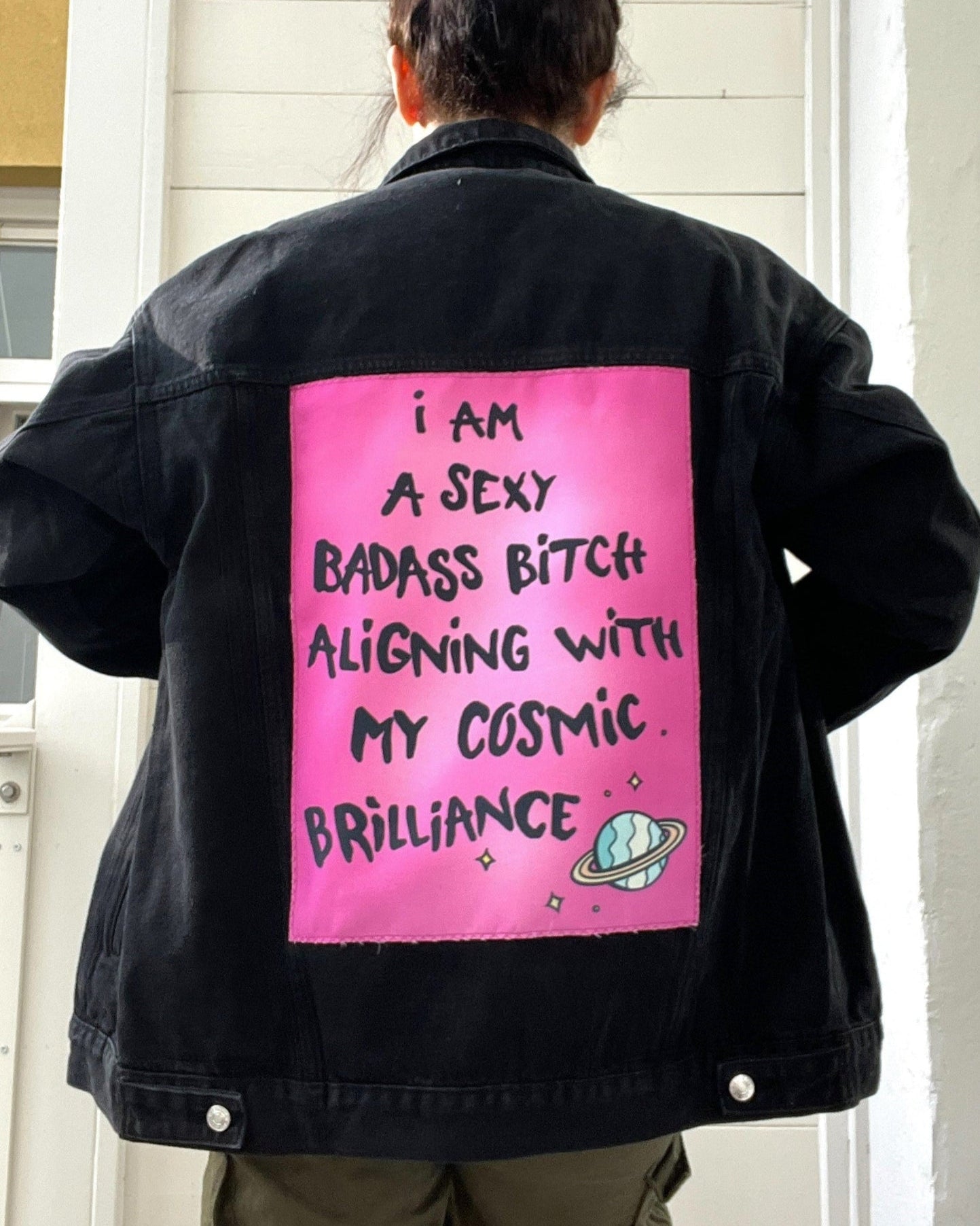 Badass Bitch/Fabric patch