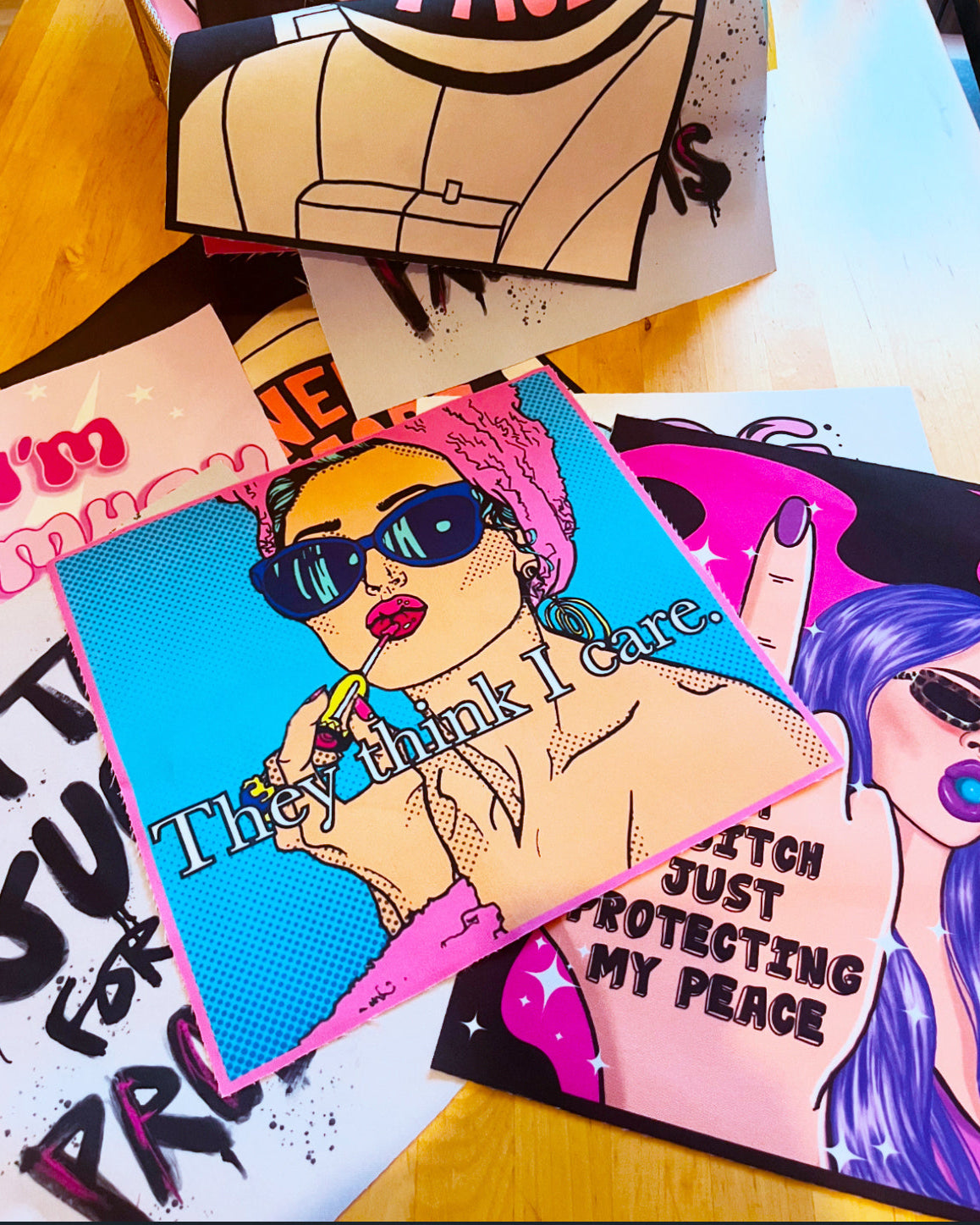 If I'm too Much.../Fabric patch