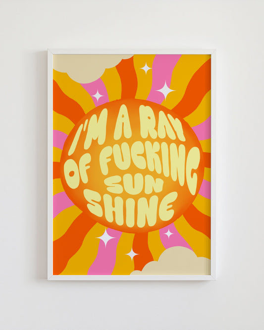 I'm a Ray of Fucking Sunshine