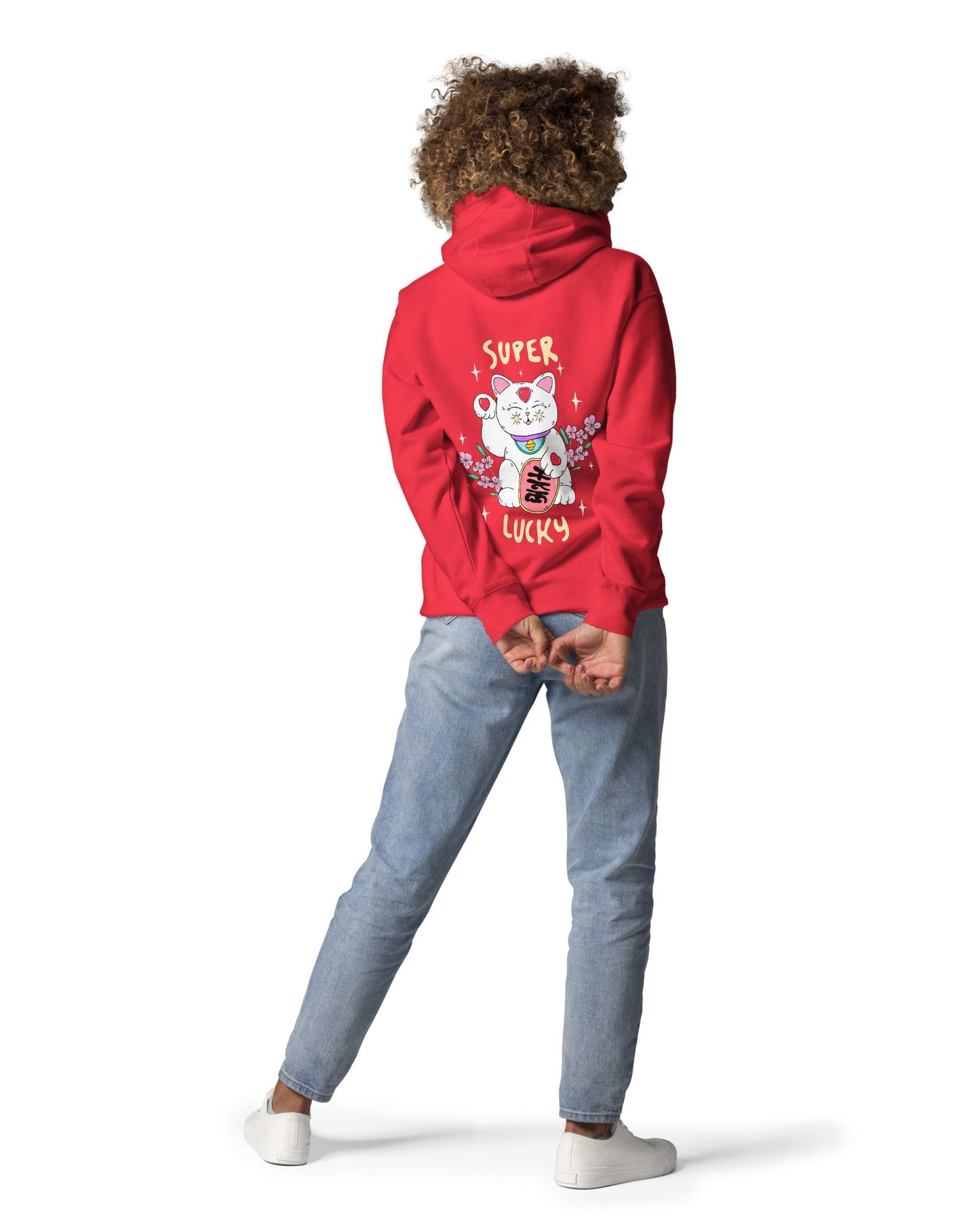 Super Lucky Cat Unisex Hoodie