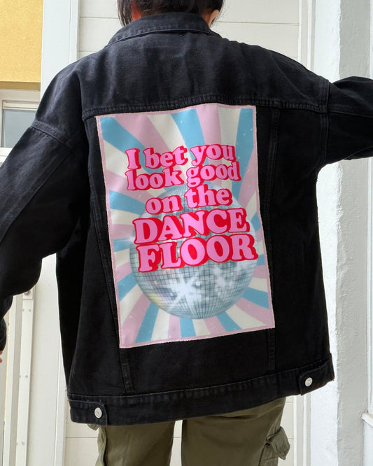 I bet you look good on the dance floor Denim Jacket