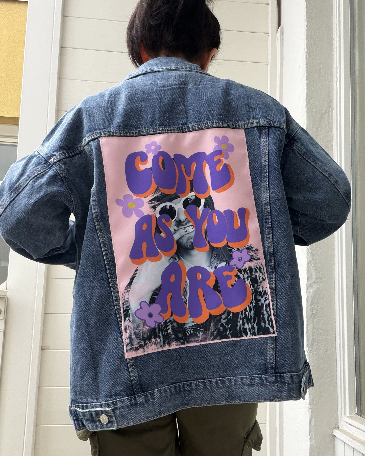 Come As You Are Fabric Patch