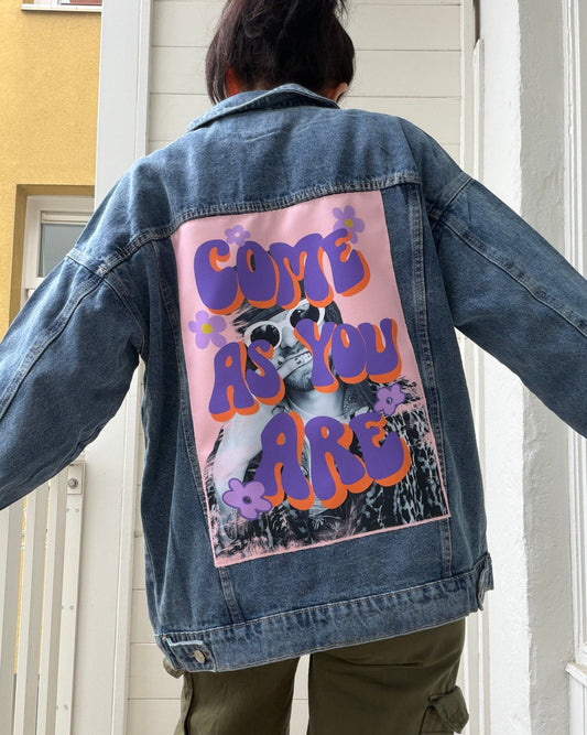 kurt cobain denim jacket