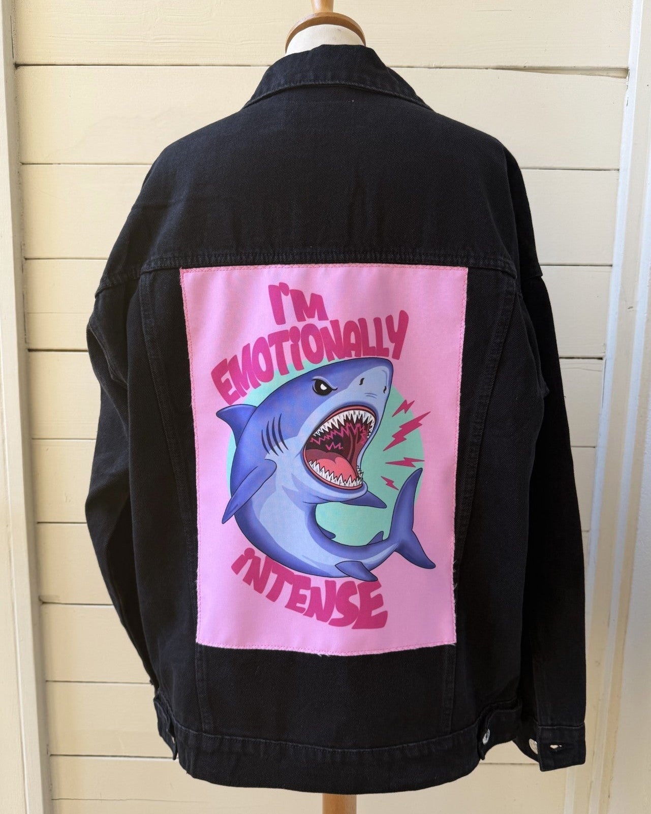 I'm Emotionally Intense Denim Jacket