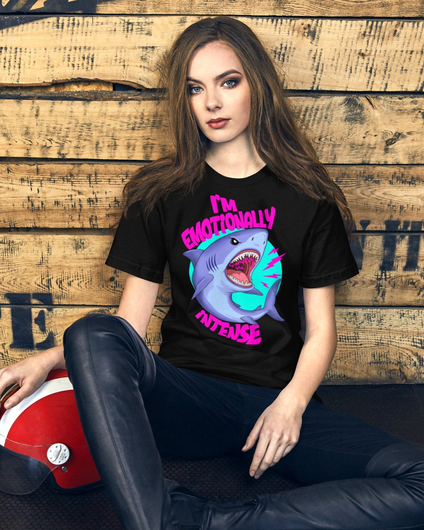 I'm Emotionally Intense Unisex T-shirt Premium DTF print.
