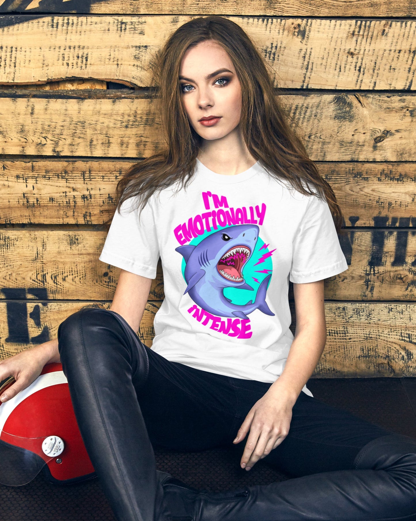 I'm Emotionally Intense Unisex T-shirt Premium DTF print.