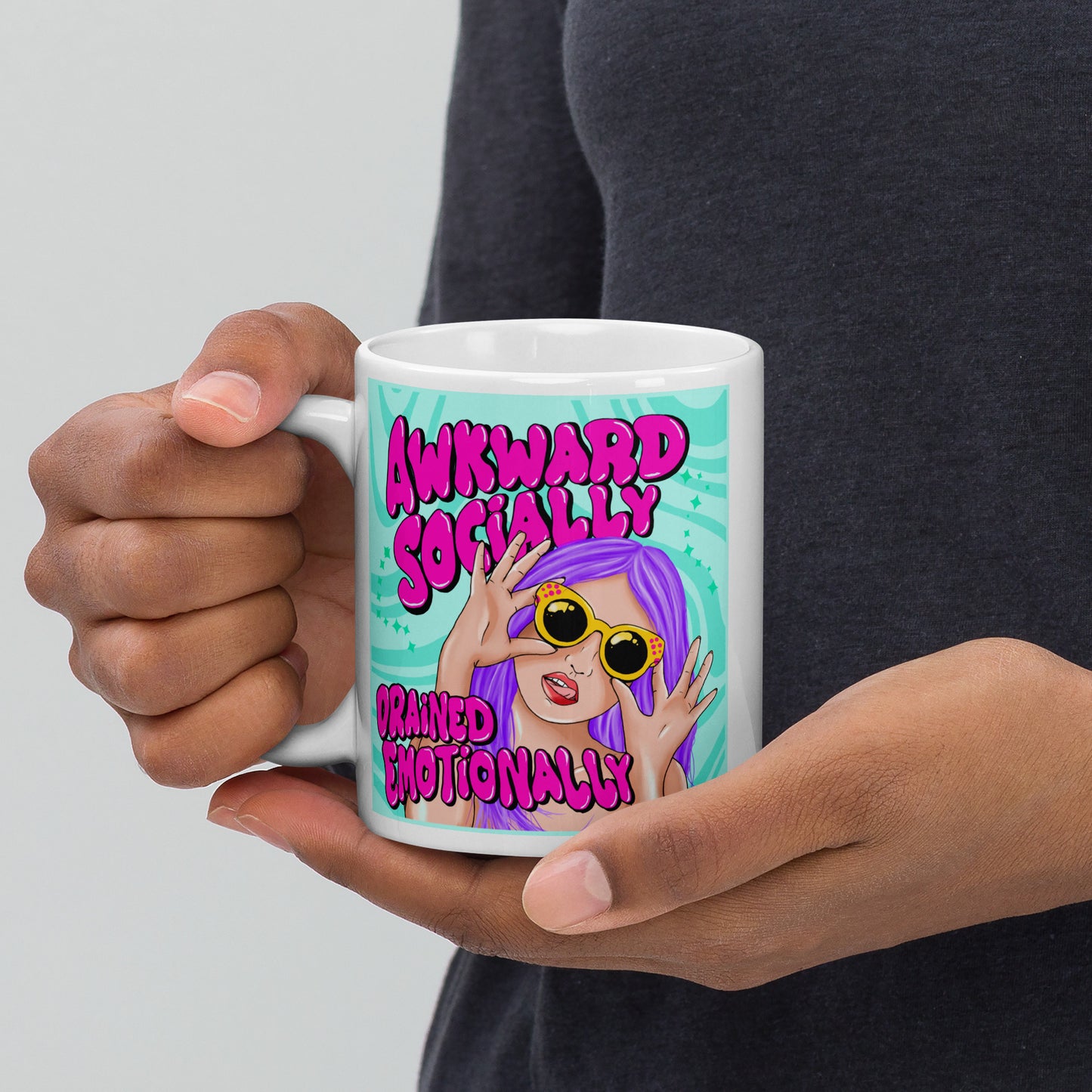 Awkward Socially Mug