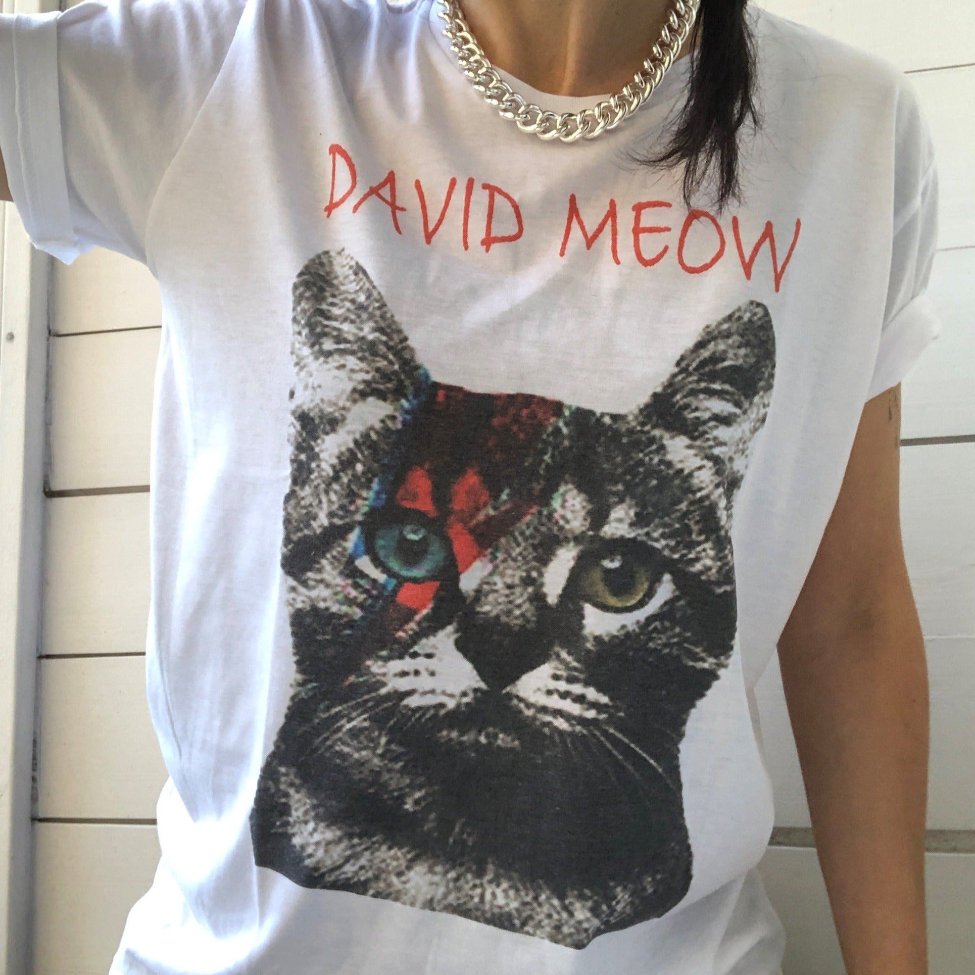 David Meow T-shirt