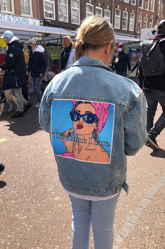 Lip Stick Girl/Mini jacket