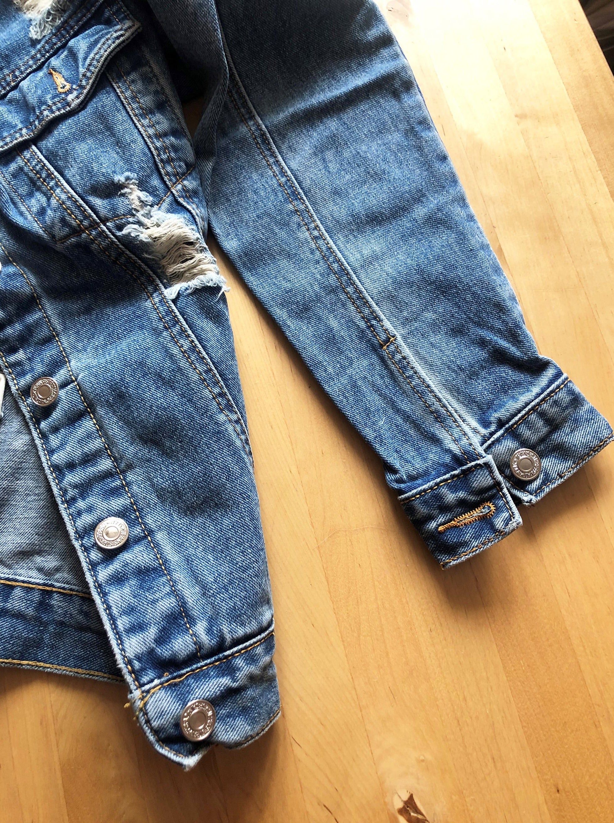 Girl Pop Denim Jacket.